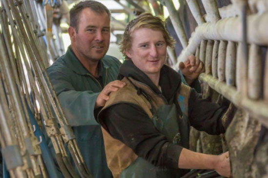 Dairy milking shed training on the Certificate in Agriculture Level 3 programme