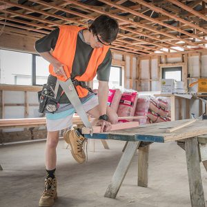 Ag Challenge trade training in the workshop